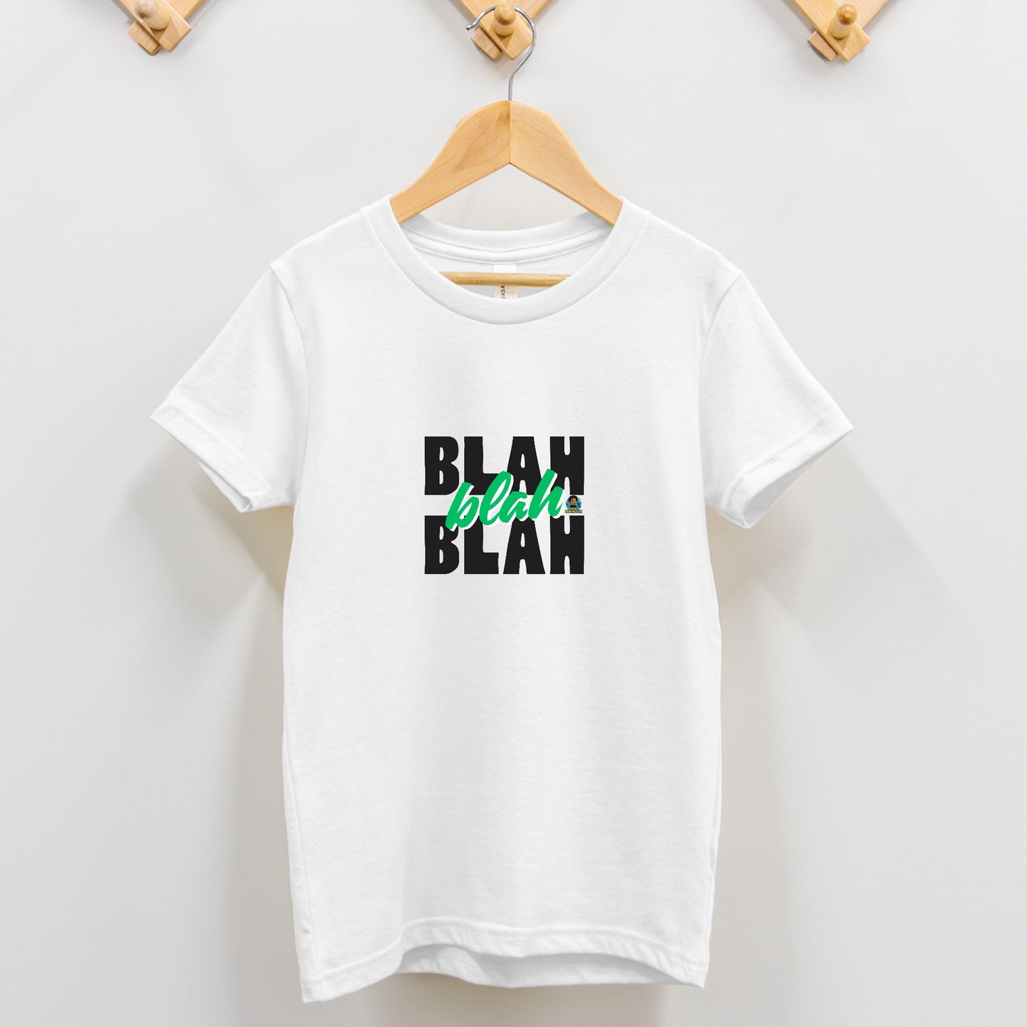 Blah Blah Blah Toddler Tee (B)