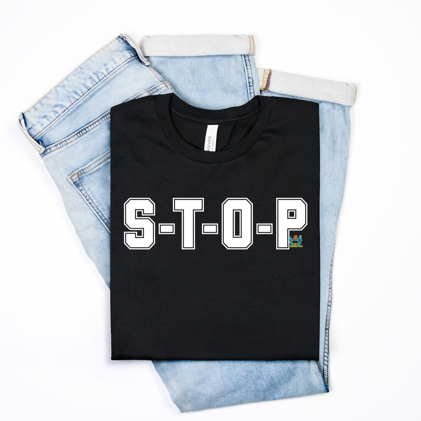 S-T-O-P Adult Tee (W)