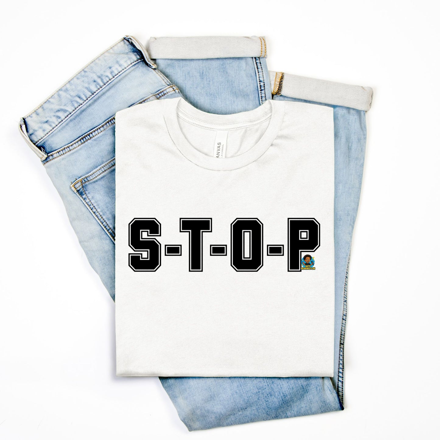 S-T-O-P Adult Unisex Tee (B)