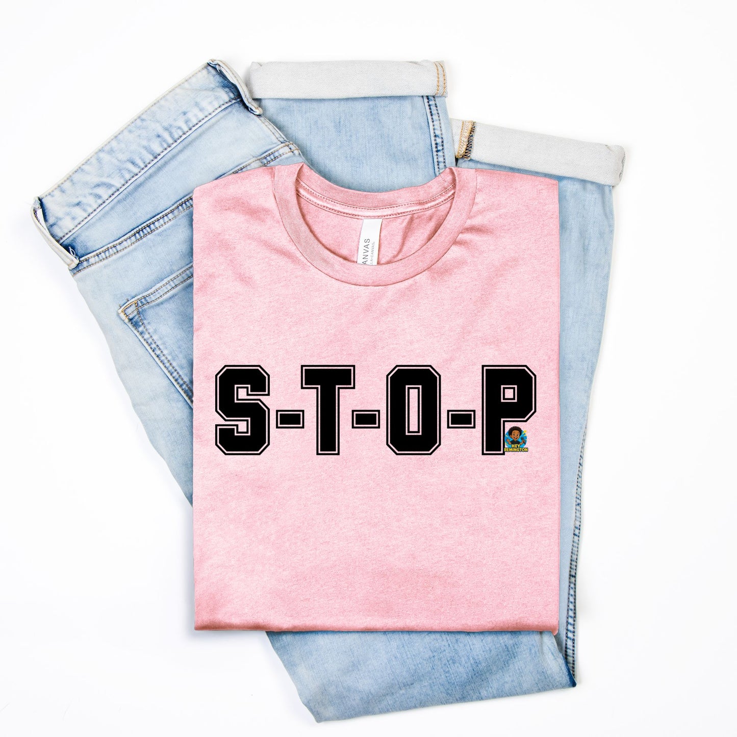 S-T-O-P Adult Unisex Tee (B)