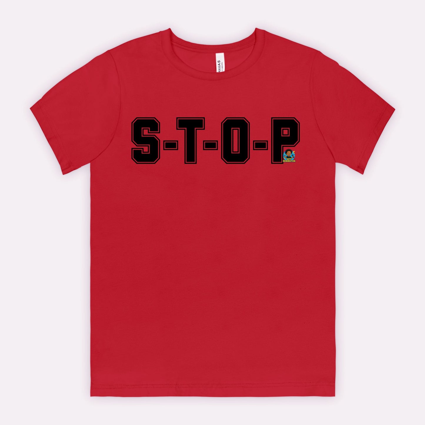 S-T-O-P Adult Unisex Tee (B)