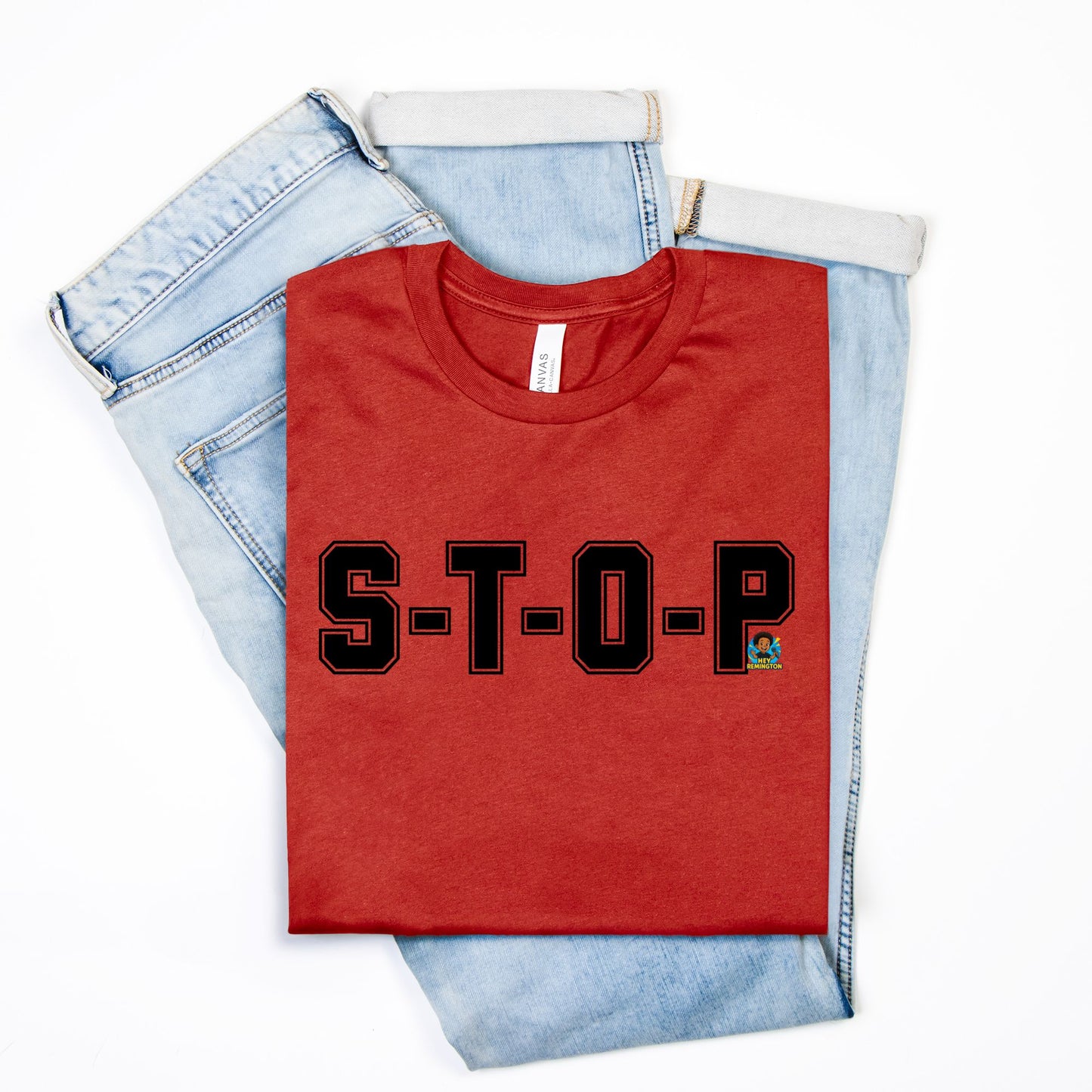 S-T-O-P Adult Unisex Tee (B)