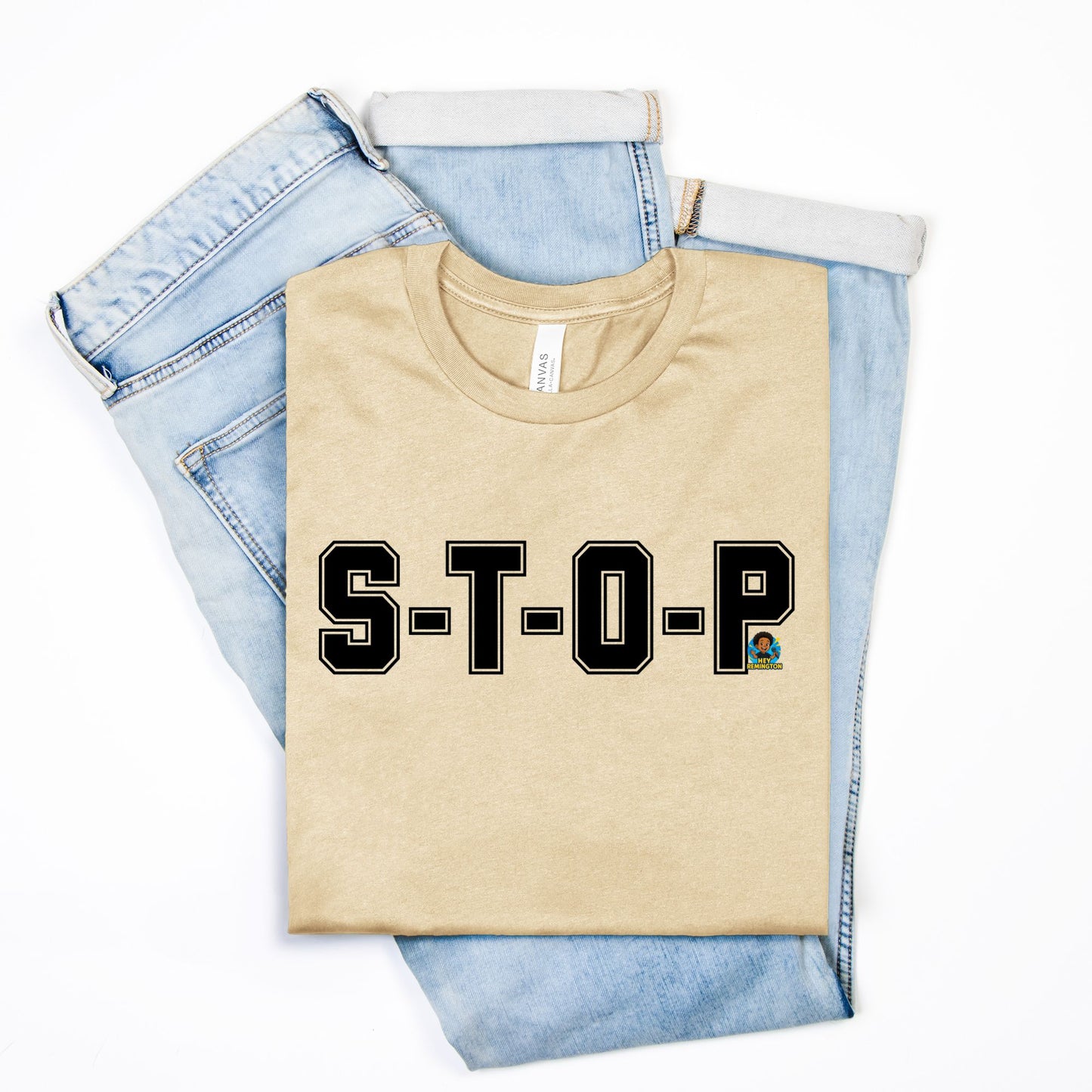 S-T-O-P Adult Unisex Tee (B)