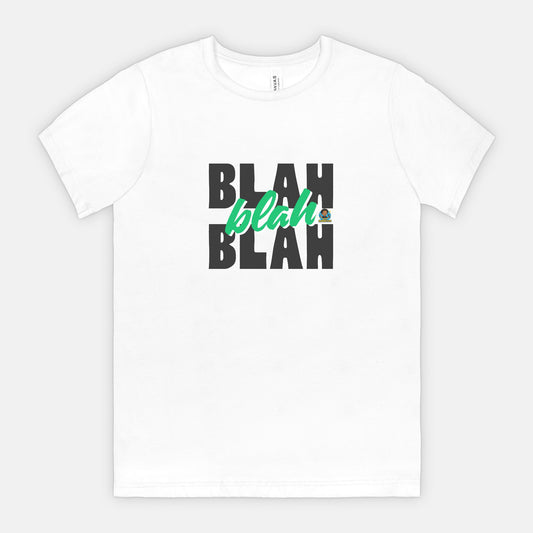 Blah Blah Blah Adult Tee (B)