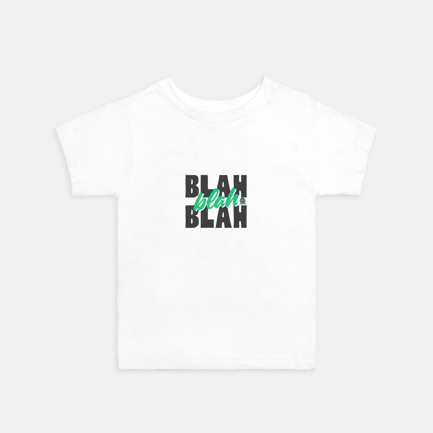 Blah Blah Blah Toddler Tee (B)