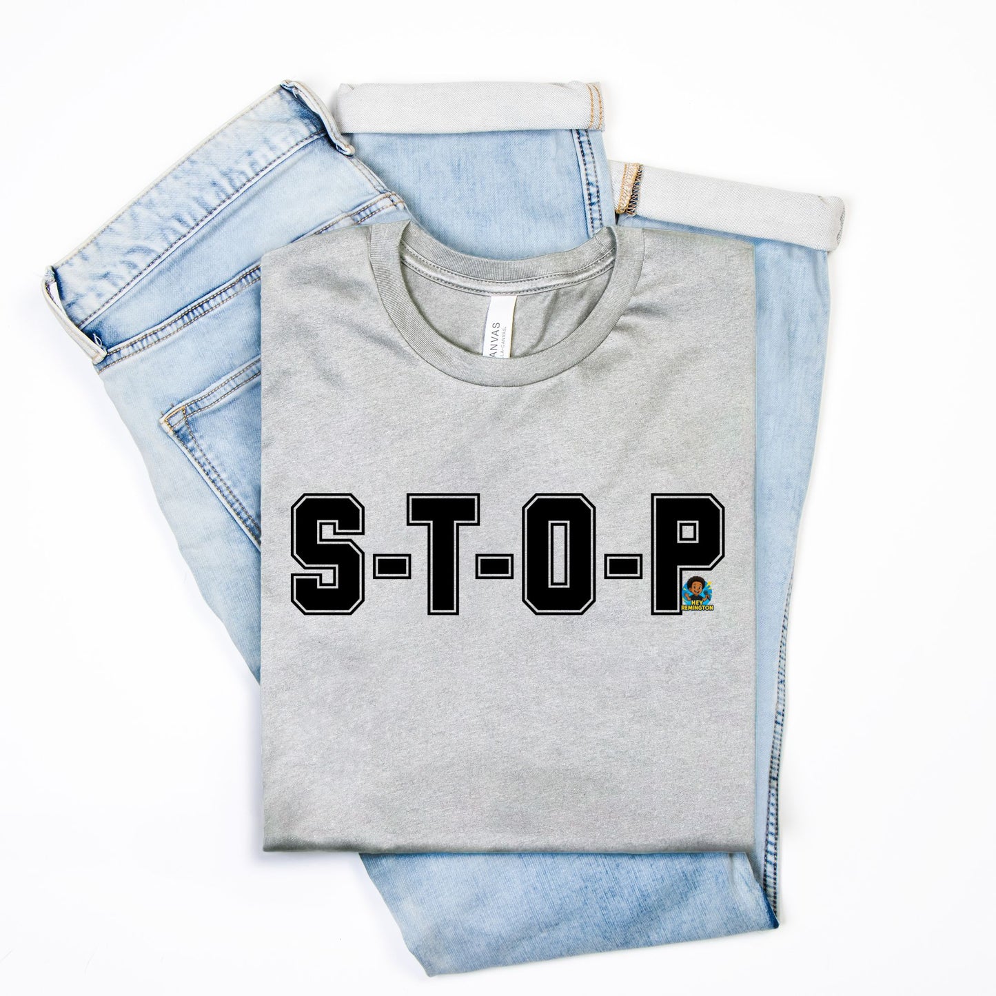 S-T-O-P Adult Unisex Tee (B)