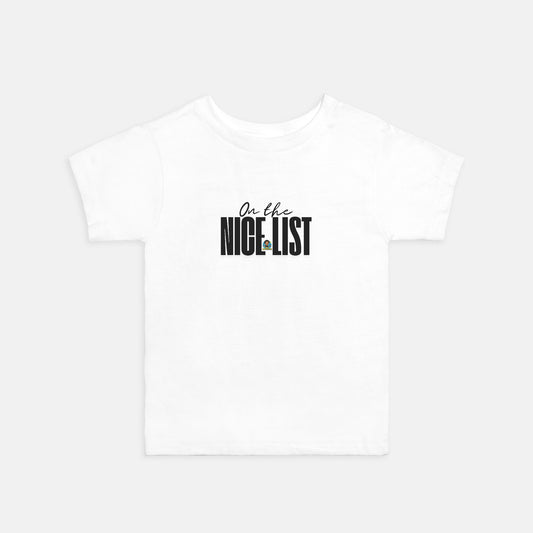 Nice List Toddler Tee (B)